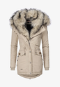 CLASSIC CORAL RED COAT WITH HOODIE