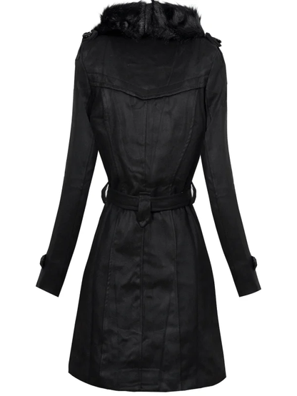 ELEGANT COAT HALIE white